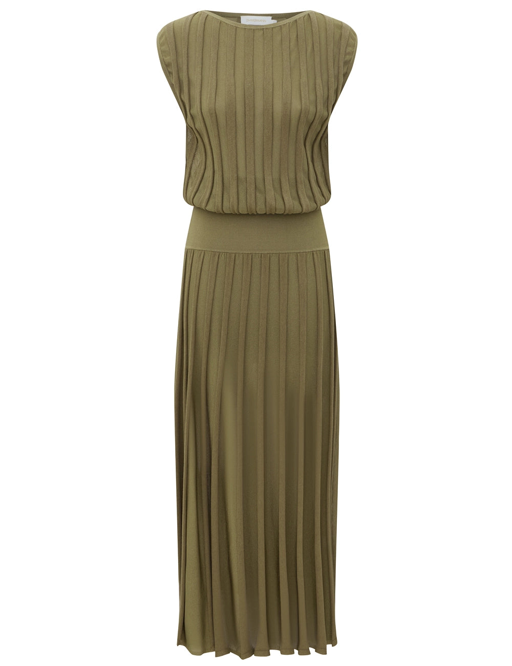 Clash Stripe Billow Dress