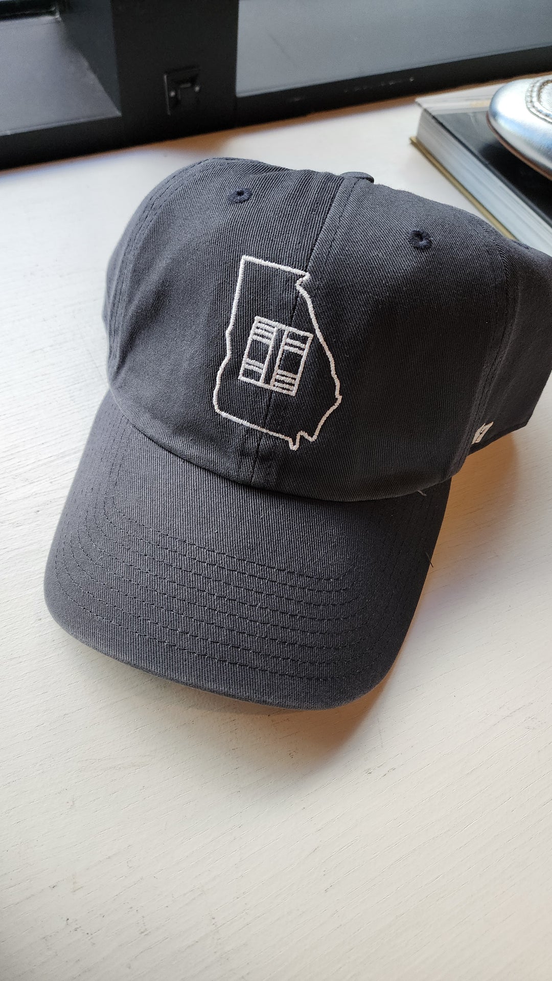 Perry Lane Baseball Hat in Washed Navy