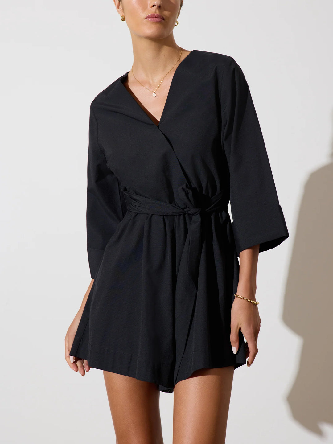 Lila Romper Black