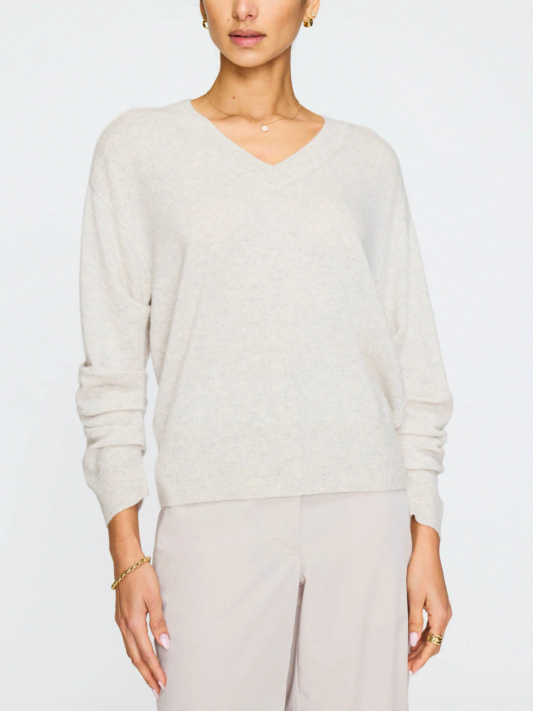 Ruched Sweater