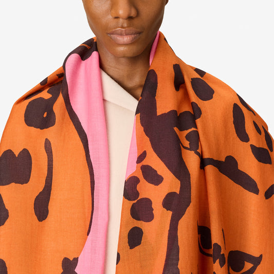 Scarf 70 - Felino - Pink