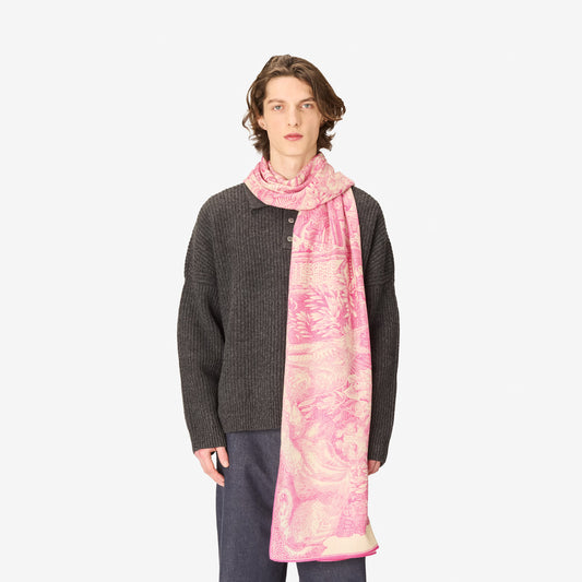 Scarf 100 - Piranesi - Pink
