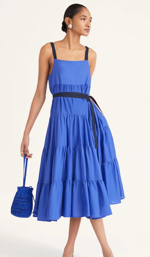 Berggi Dress in Berber Blue