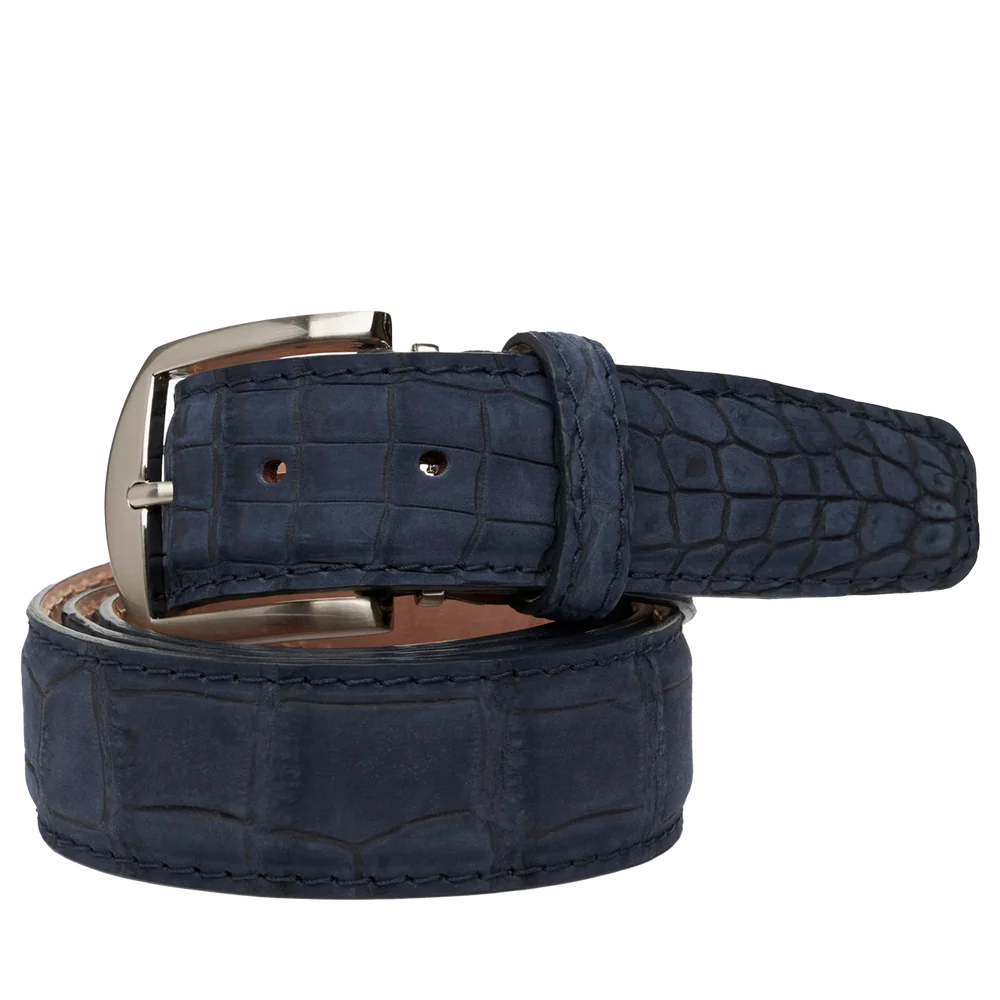 L.E.N. Buffed Alligator 40MM Belt