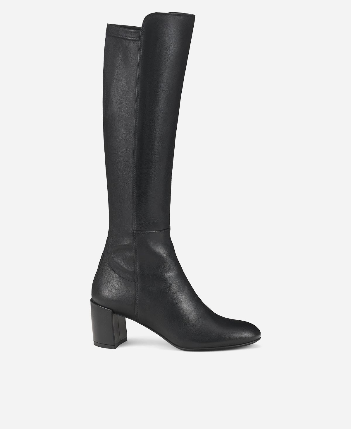 Lynn High Boot in Nappa Black