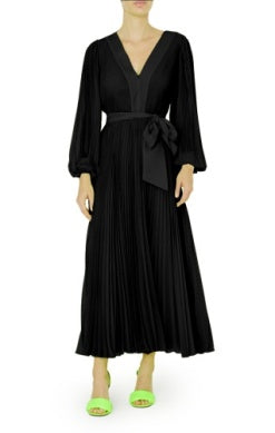 Nadie pleated maxi dress