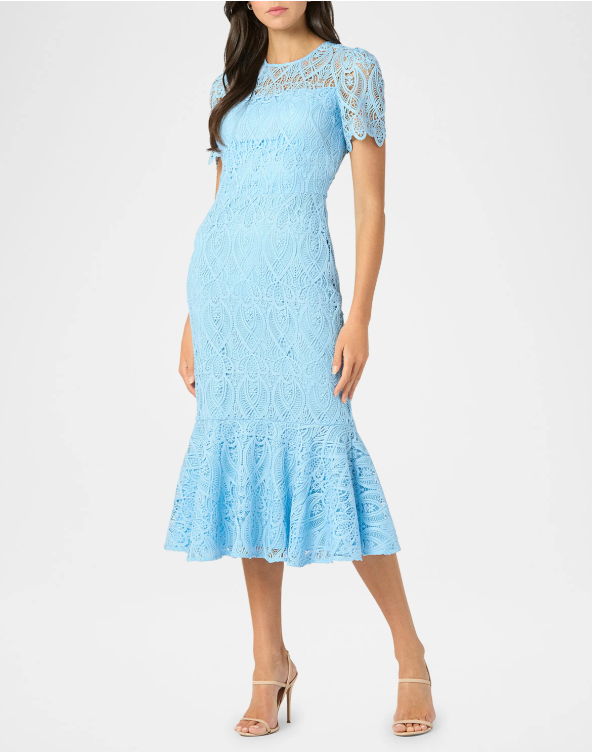Darcy Dress in Sky Blue