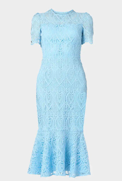 Darcy Dress in Sky Blue