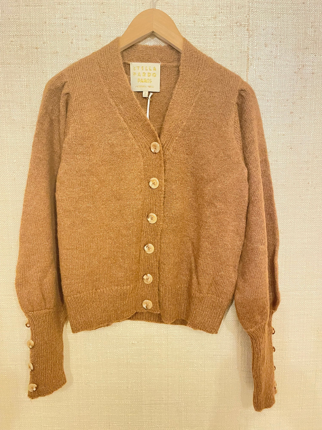 Cornalie Cardigan in Moka