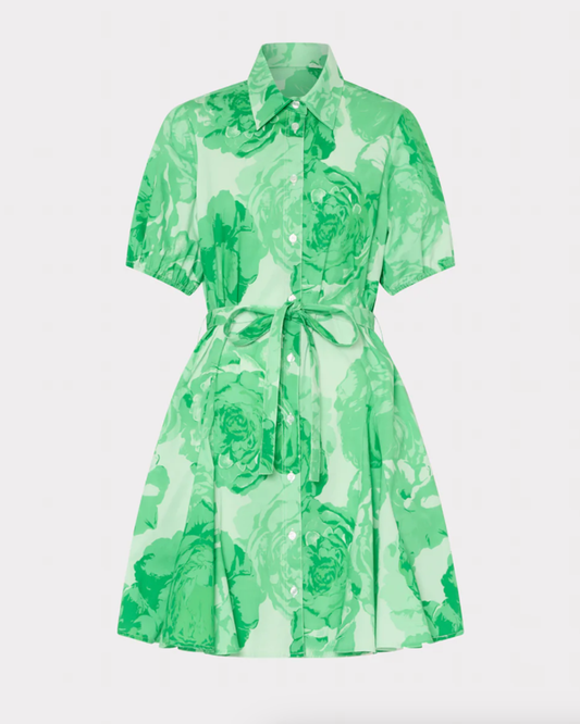 Juni Printed Poplin Dress
