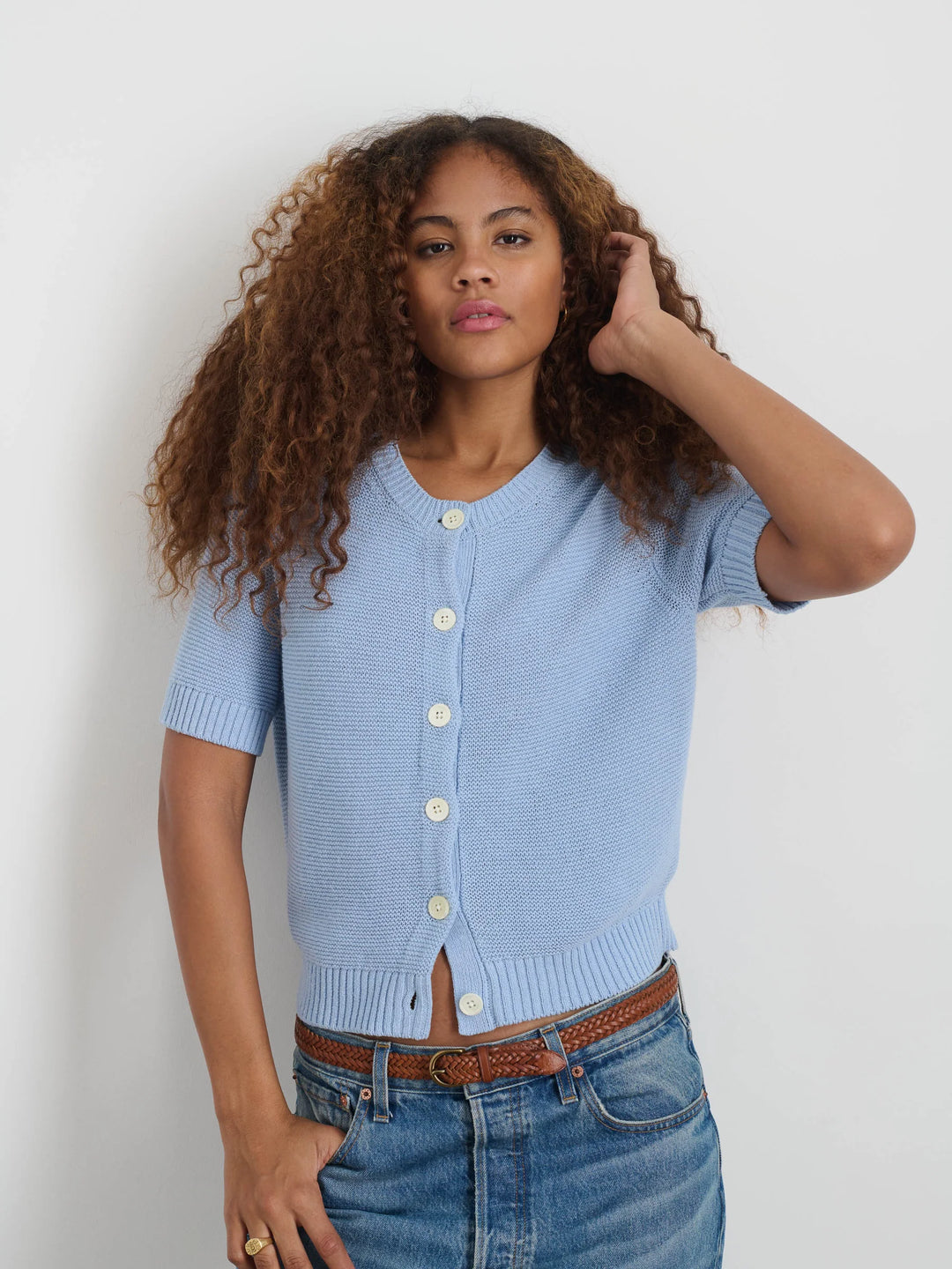 Elle Sweater in Linen Cotton