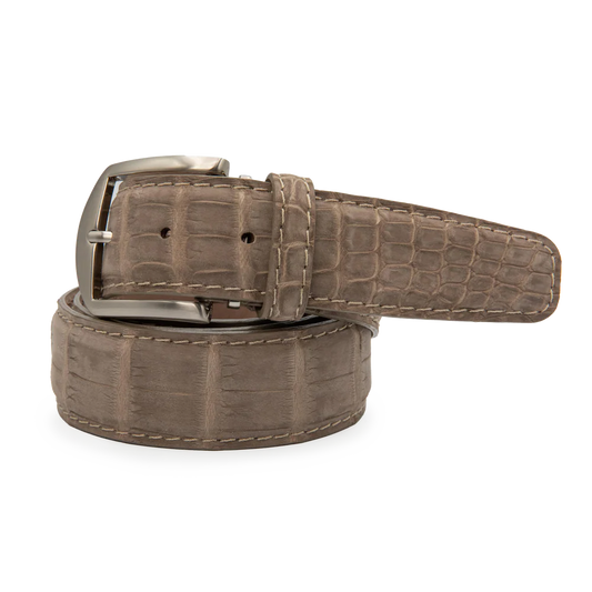 L.E.N. Buffed Alligator 40MM Belt