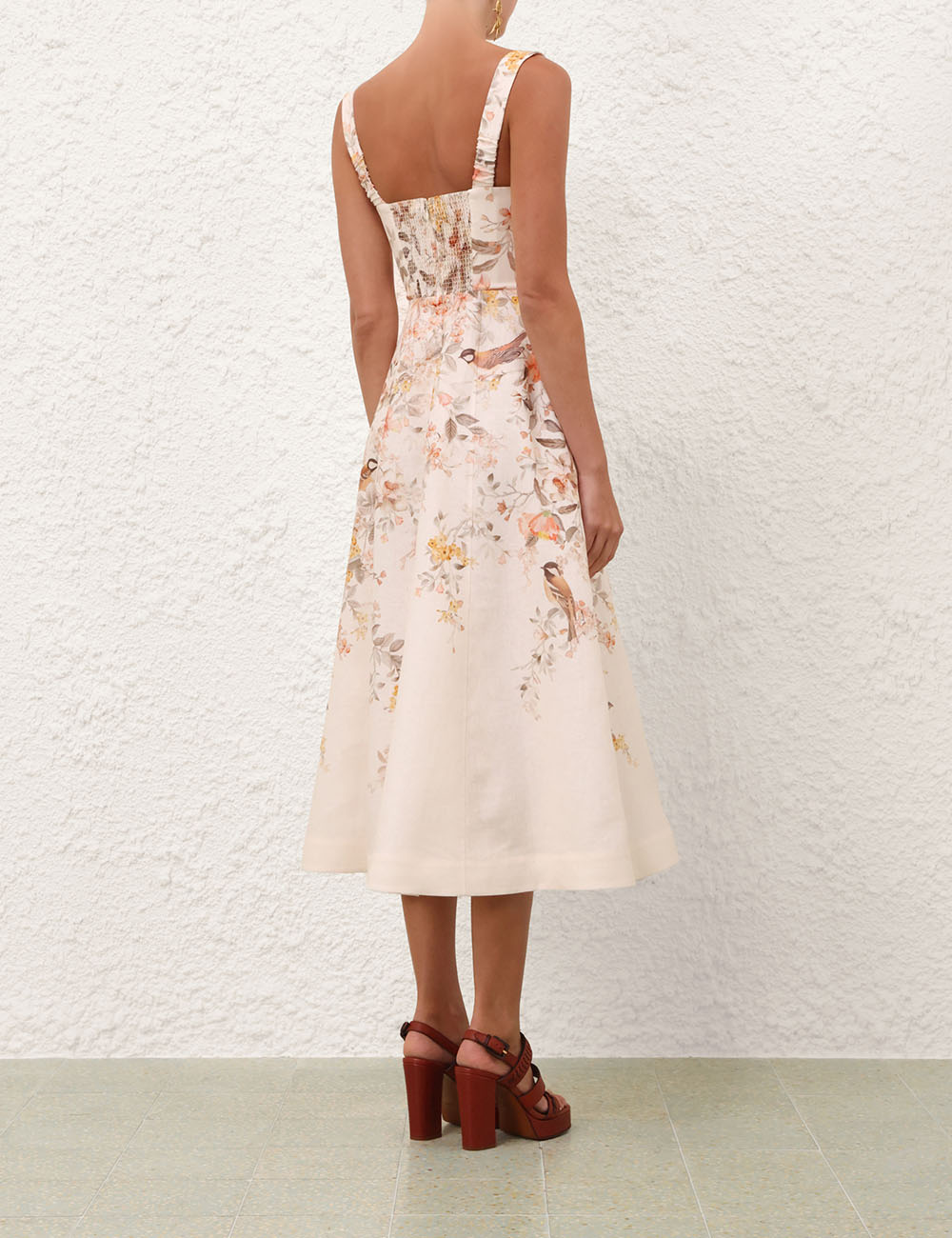 Luna Buttoned Picnic Dress