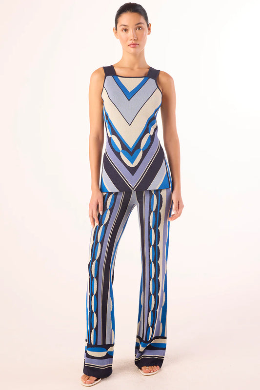 Marla Pant Geo Stripe