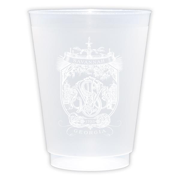 Savannah Crest Frosted Cup Set