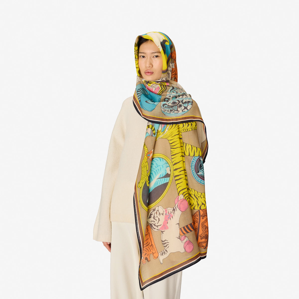 Scarf 70 - Collectionneur - Pastel