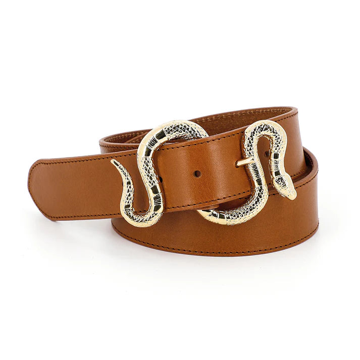 La Crush Belt in Black or Camel