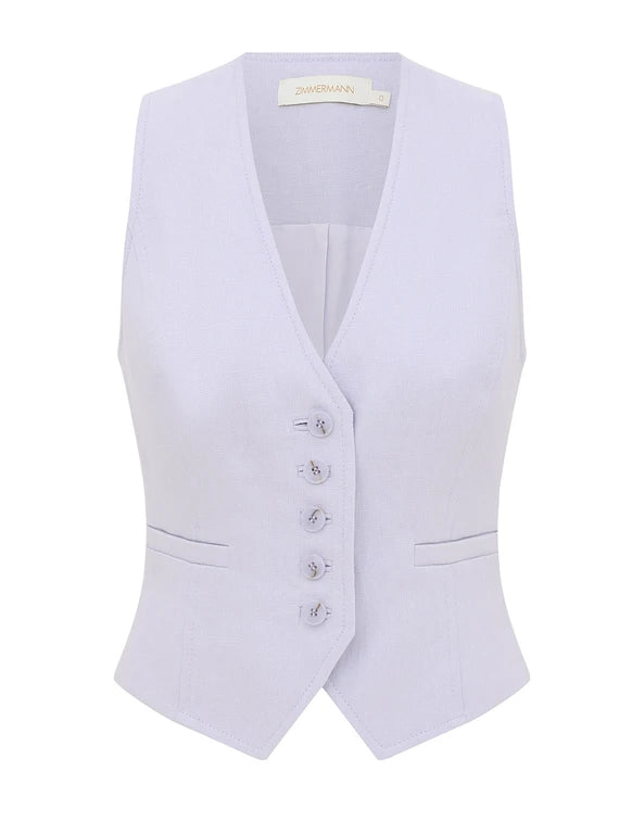Luna Linen Waistcoat