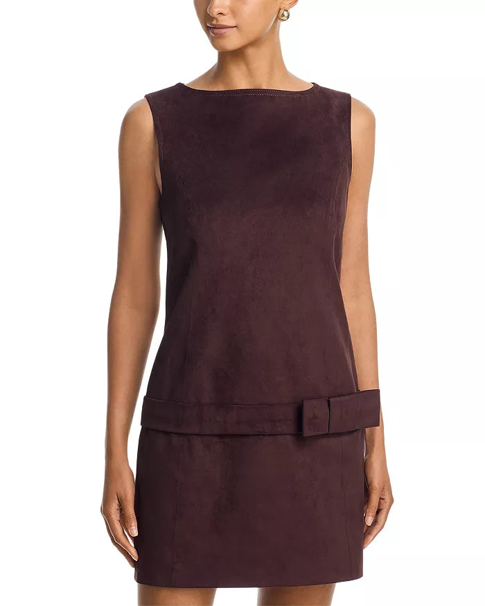 Fern Faux Suede Mini Dress
