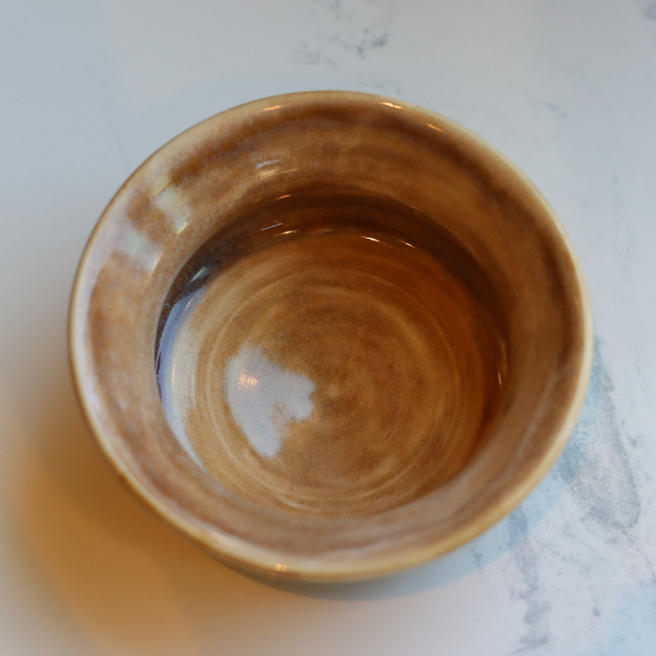 Amber Flared Bowl