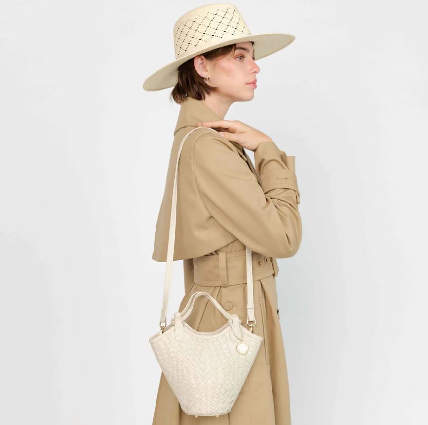 Flow Mini Crossbody in Ivory