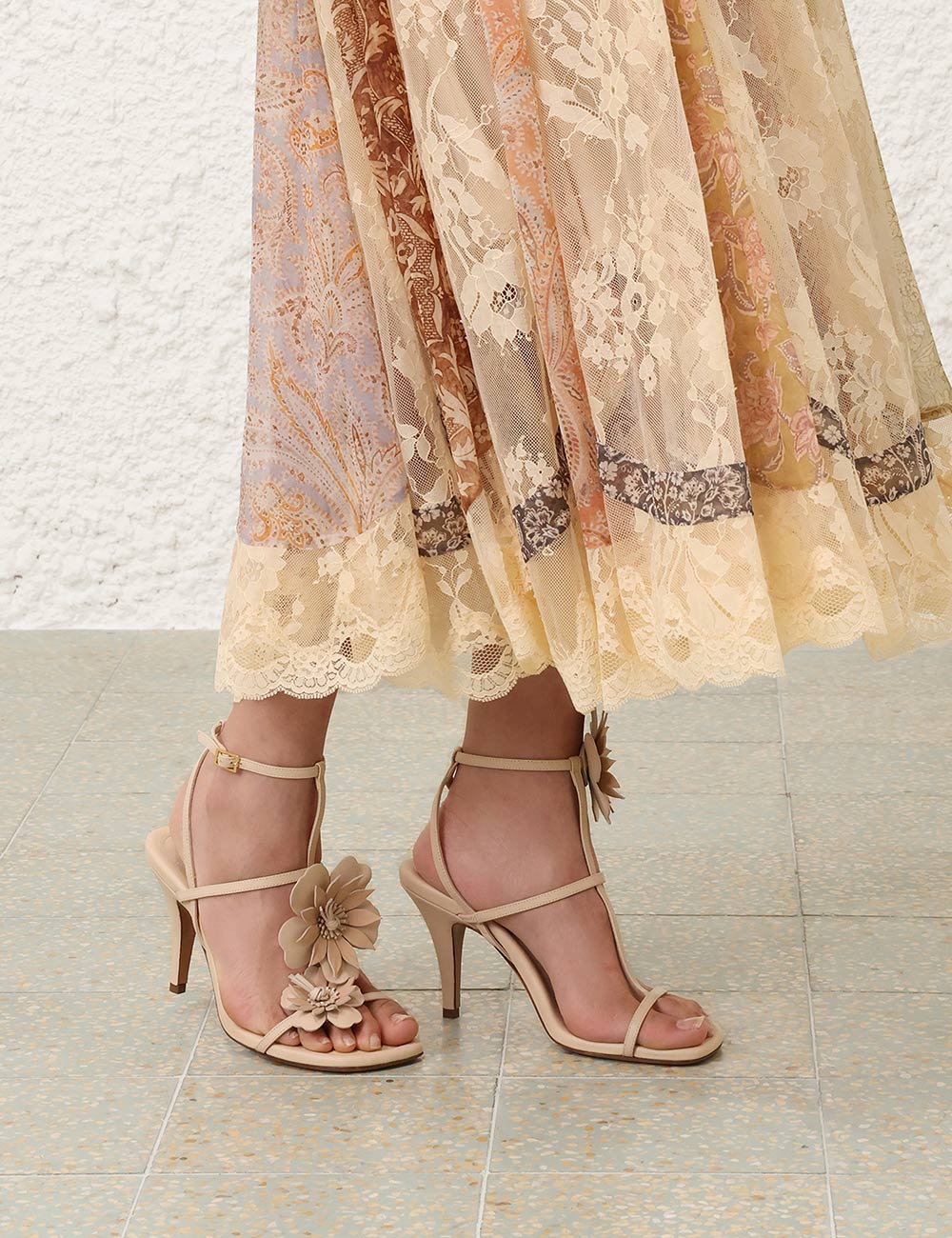 Belara Sandal 85 Cream