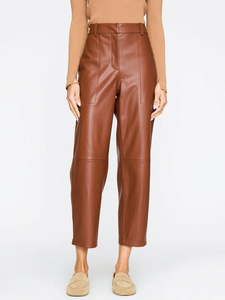 Stone Pant in Cognac
