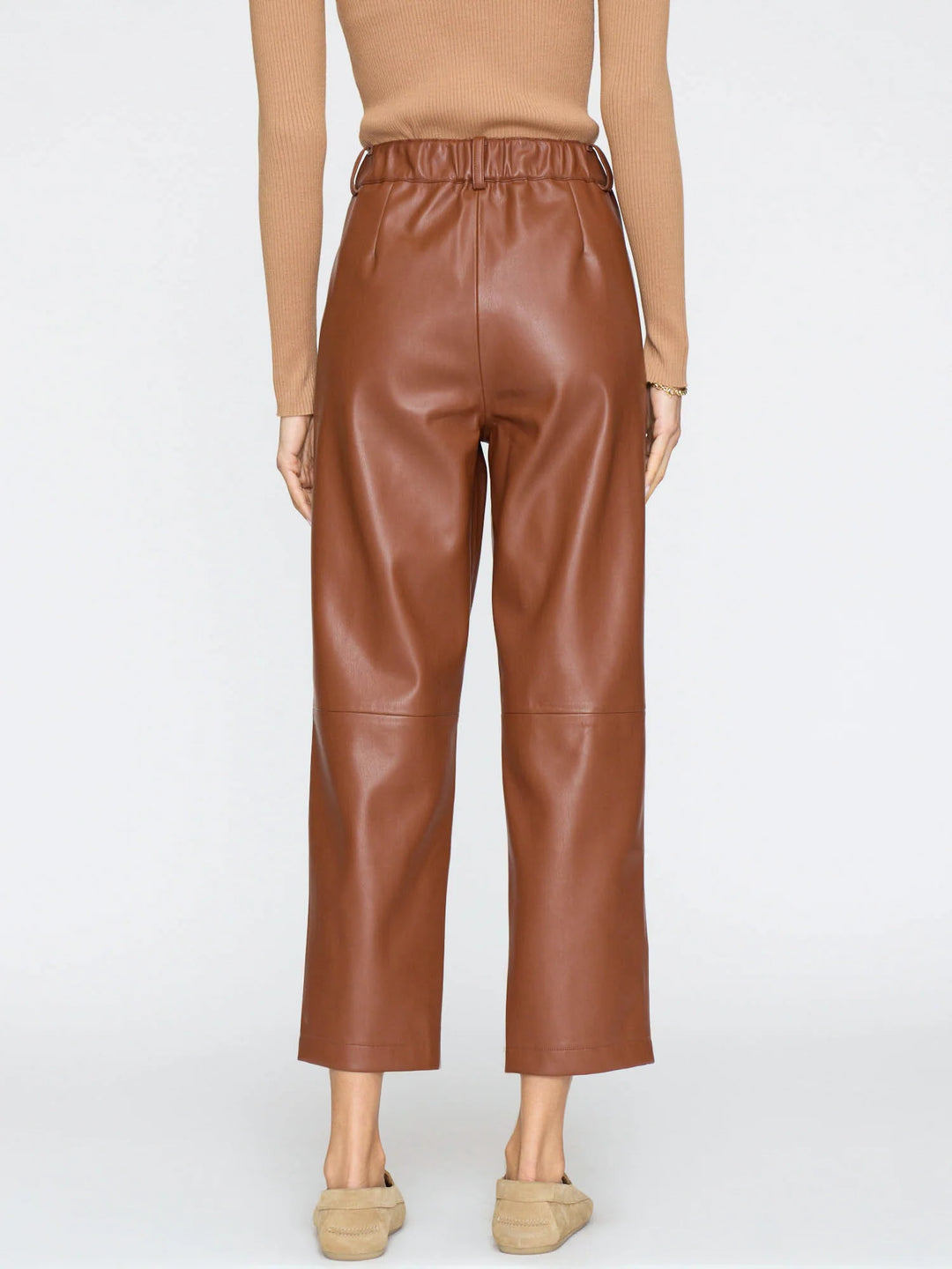 Stone Pant in Cognac