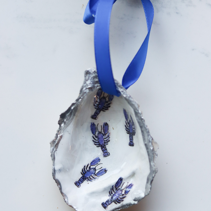Handcrafted Oyster Shell Ornaments
