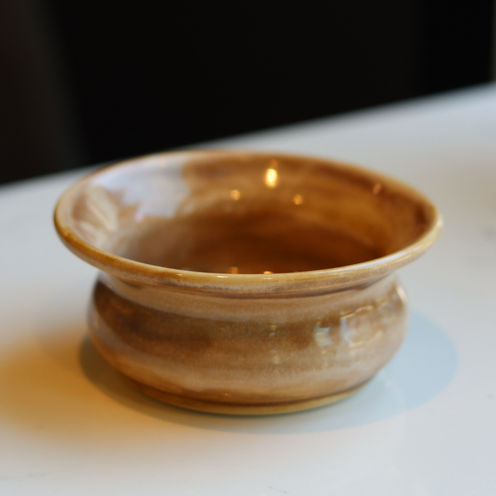 Amber Flared Bowl