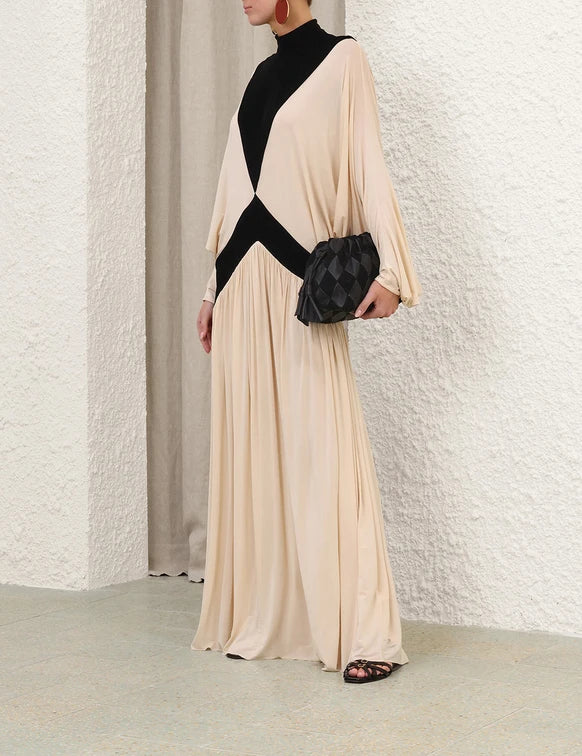 Valiant Deco Batwing Dress