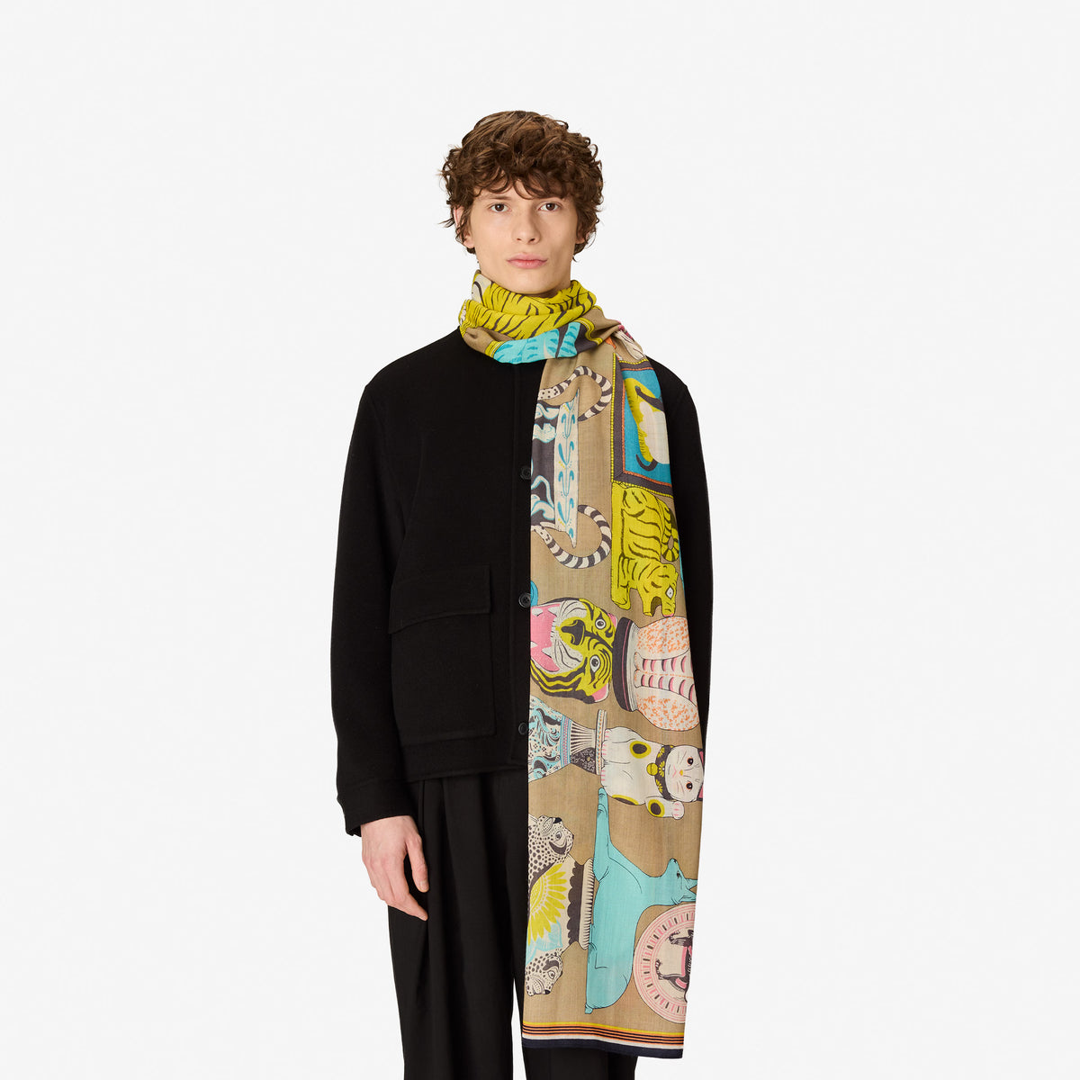 Scarf 70 - Collectionneur - Pastel