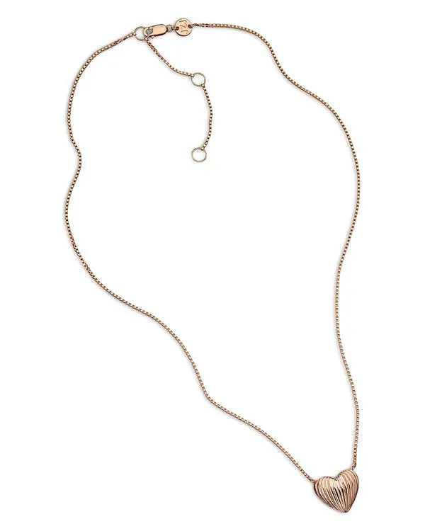 Chara Small Gold Heart Necklace