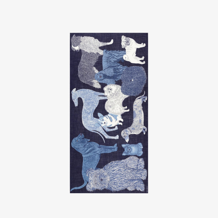 TouTou Scarf 100 in Navy