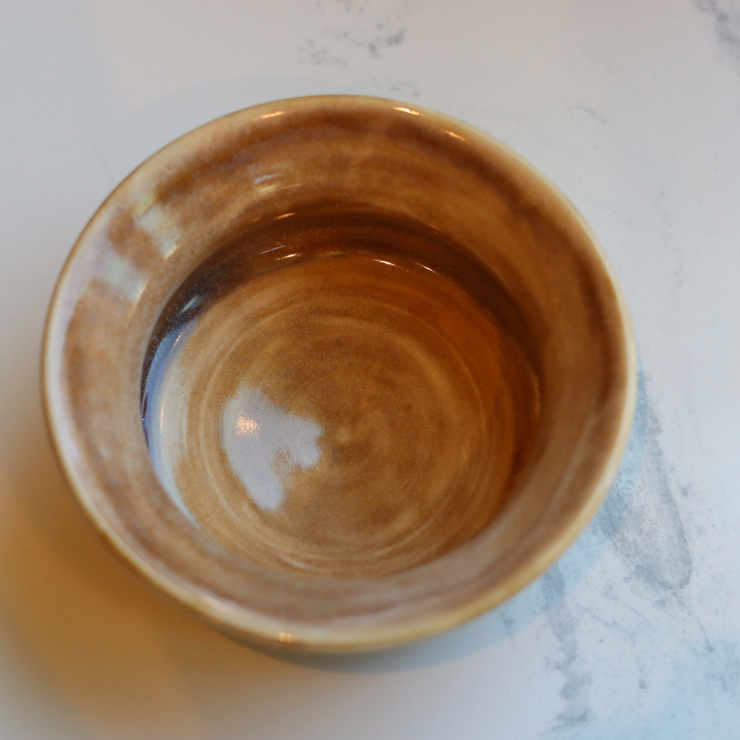Amber Flared Bowl