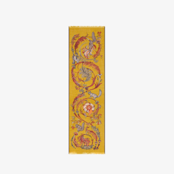 Rococo Scarf Etole 55 in Saffron