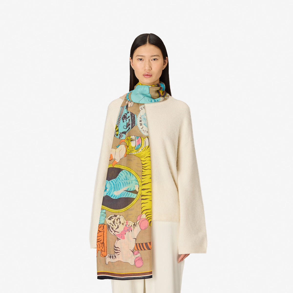 Scarf 70 - Collectionneur - Pastel
