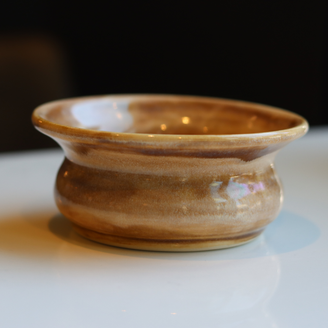 Amber Flared Bowl