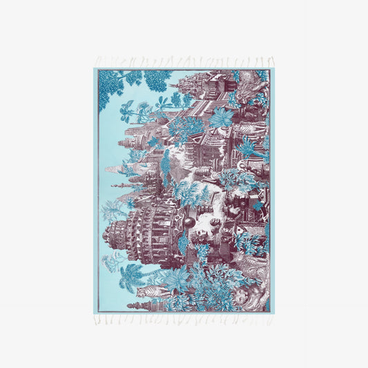 Fouta Towel 140 - Piranesi - Turquoise