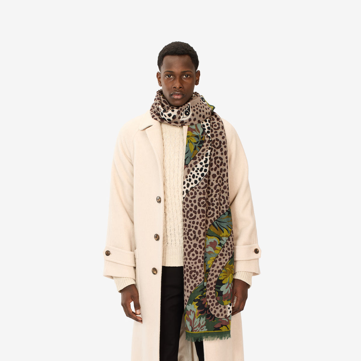 Scarf 70 - Mike - Khaki