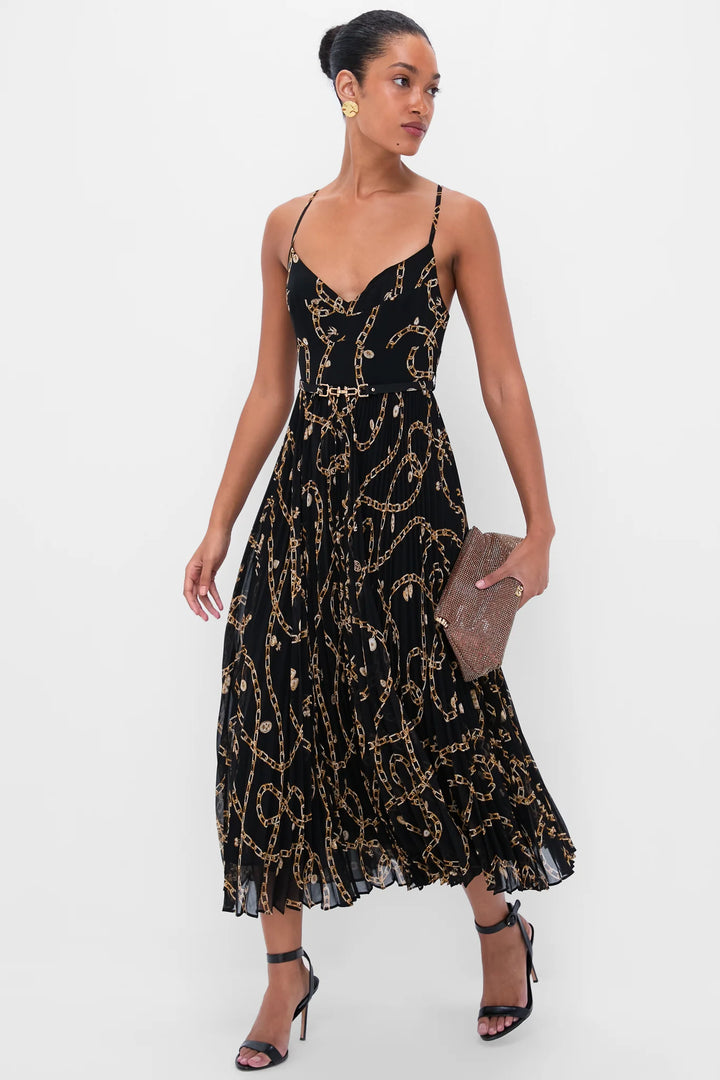 Sunray Pleated Picnic Dress