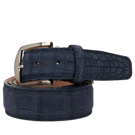 L.E.N. Buffed Alligator 40MM Belt