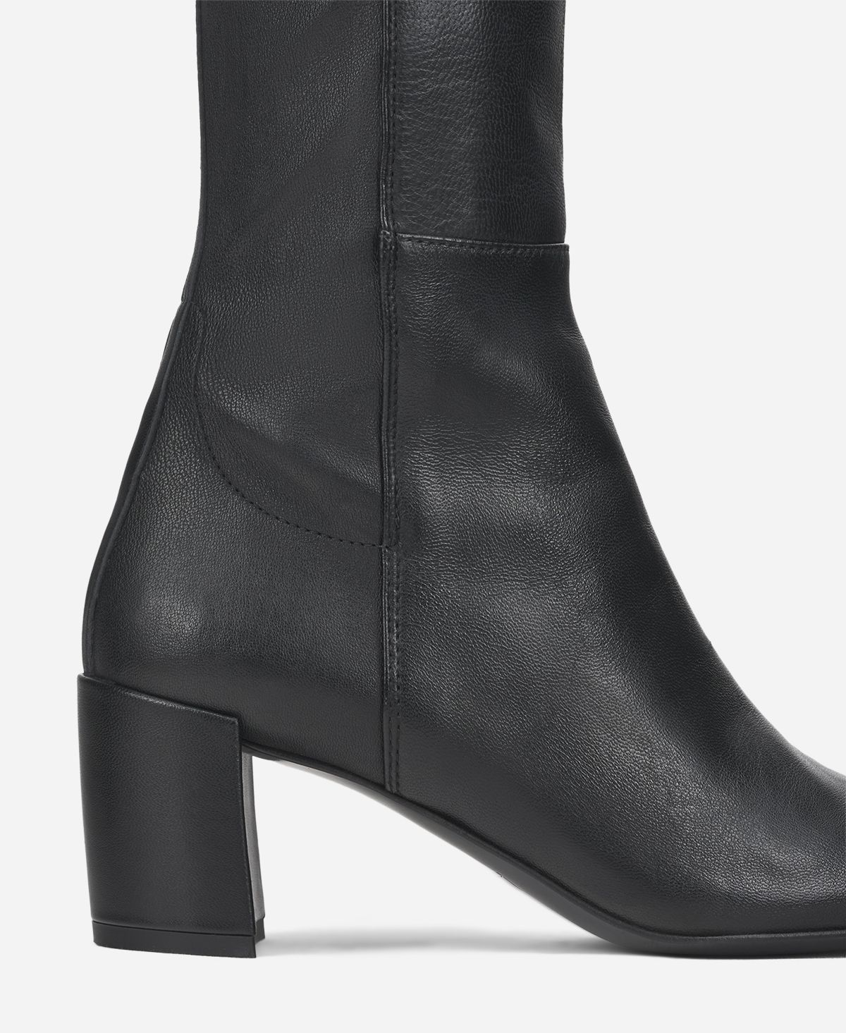 Lynn High Boot in Nappa Black