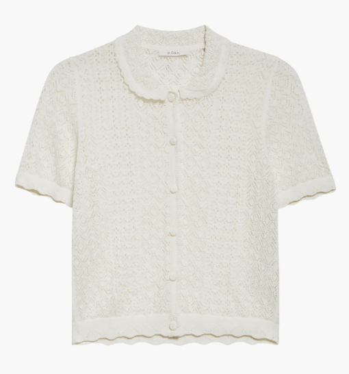 Eveline Cardigan in Ivory