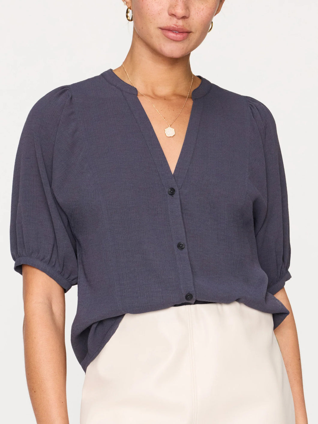 East Blouse in Slate