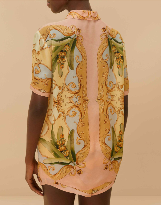 Banana Royalty Kaleidoscope Shirt