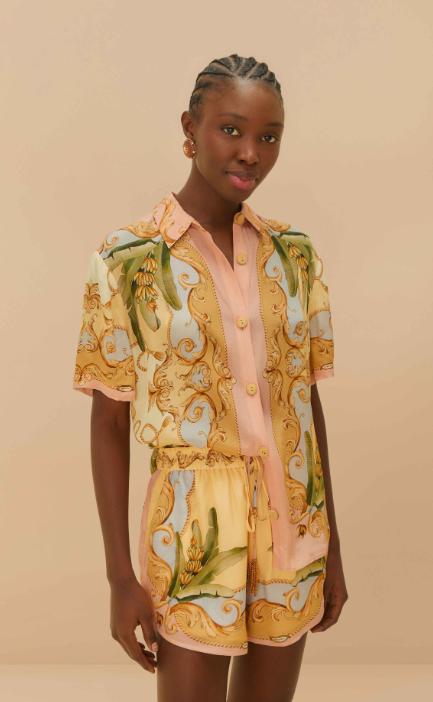 Banana Royalty Kaleidoscope Shirt