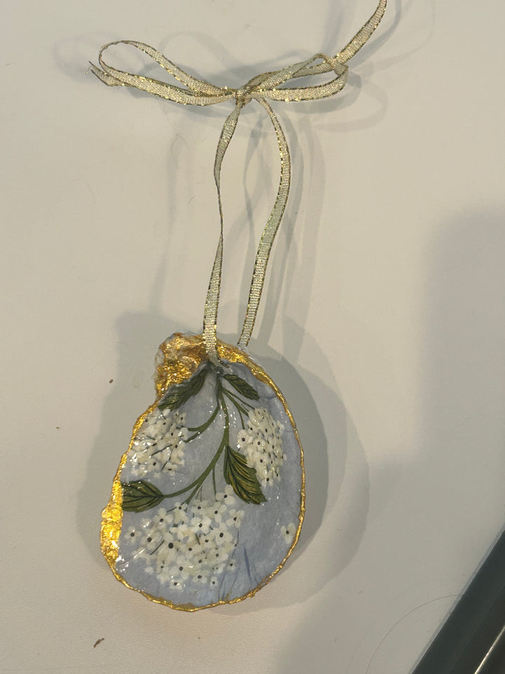 Handcrafted Oyster Shell Ornaments