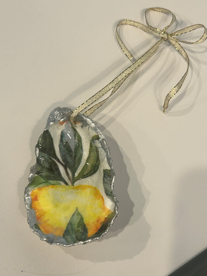 Handcrafted Oyster Shell Ornaments