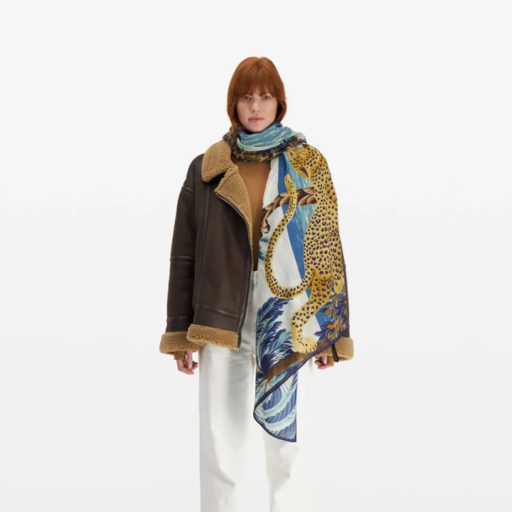 Scarf Etole 100 Chatou Winter Green